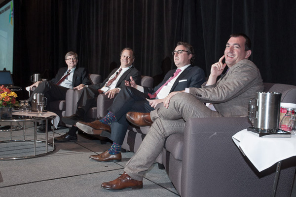 L to R: Sean Conway, Brian Topp, Will Stewart, Rob Silver
